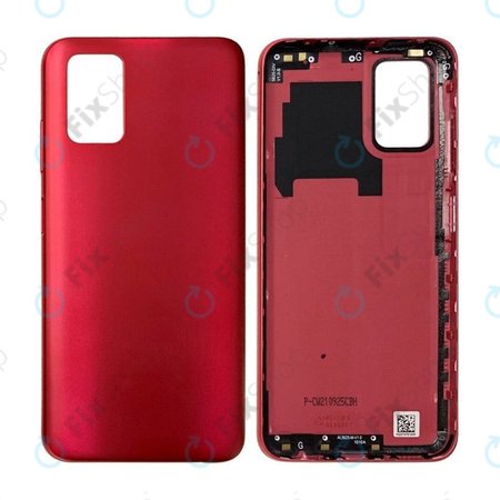 Samsung Galaxy A03s A037G - Akkumulátor Fedőlap (Red)