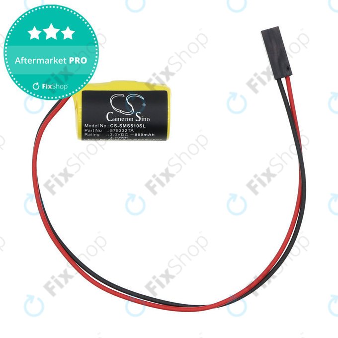 Akkumulátor Siemens Simatic S7-300, 400, 900mAh, Li-MnO2, 3V, 575332TA, HQ