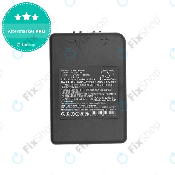 Akkumulátor Autec E16, Modular MJ, MK, 700mAh, Ni-MH, 7.2V, MBM06MH, HQ