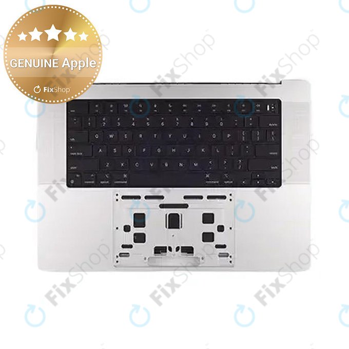 Felső billentyűzetkeret MacBook Pro 16", A3403 (2024), US billentyűzettel és akkumulátorral, Silver, 661-42824, Genuine Apple