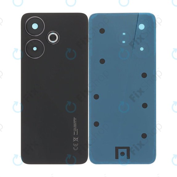 Xiaomi Redmi 13 24049RN28L - Akkumulátor Fedőlap Komplett (Midnight Black)
