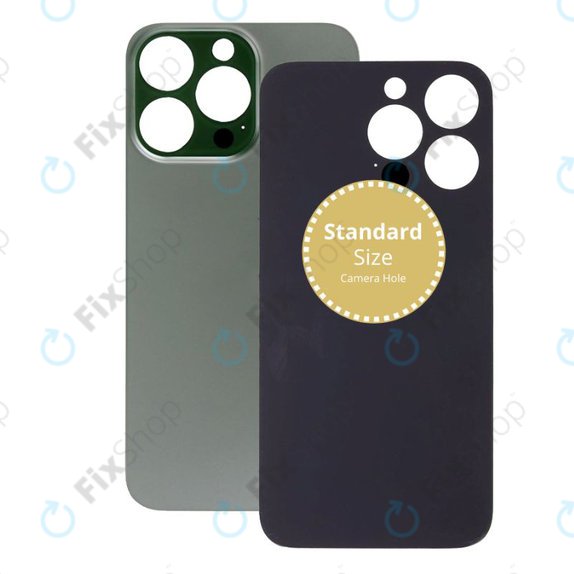 Apple iPhone 13 Pro - Hátsó ház üveg (Alpine Green)