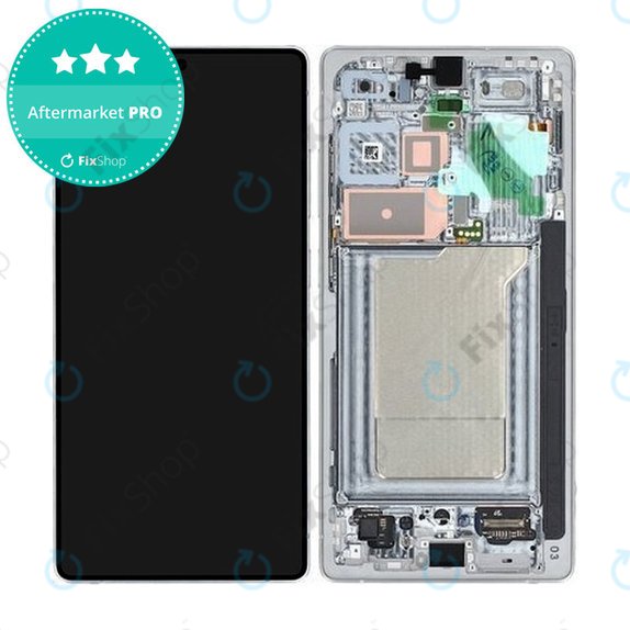 Samsung Galaxy S25 Ultra - LCD Kijelző + Érintőüveg + Keret (Titanium Silverblue) OLED
