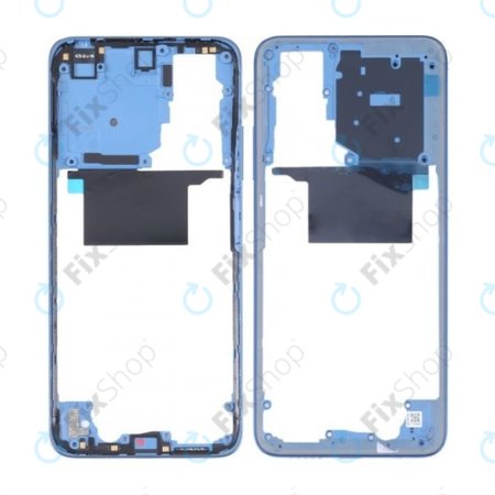 Xiaomi Redmi Note 11S 2201117SG 2201117SI - Középső Keret (Twilight Blue)