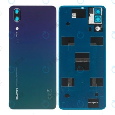 Huawei P20 - Akkumulátor fedőlap (Twillight) - 02352BMM, 02351WMC, 02352BMP, 02352DUR Genuine Service Pack