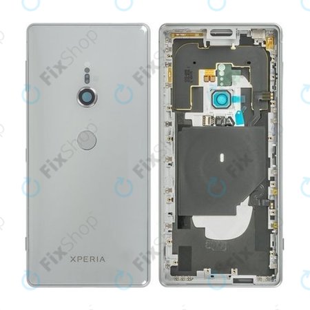 Sony Xperia XZ2 - Akkumulátor Fedőlap (Ezüst) - 1313-1207
