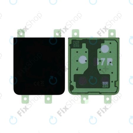 Samsung Galaxy Z Flip 7 FE F761B - Akkumulátor Fedőlap Komplett (Black)