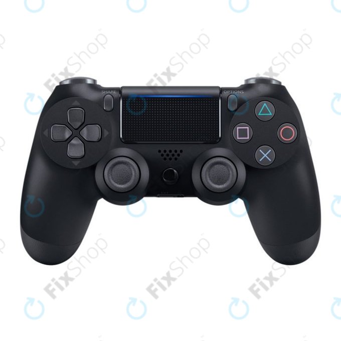 Sony Playstation 4, 4 Slim, 4 Pro - Dualshock 4 (V2) vezeték nélküli vezérlő (Black)