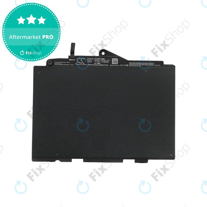 Akkumulátor HP Elitebook 725 G3, 3700mAh, Li-Pol, 11.4V, 800232-241, HQ