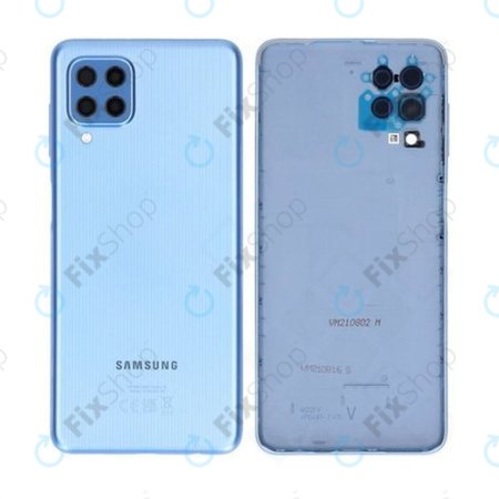 Samsung Galaxy M22 M225F - Akkumulátor Fedőlap (Light Blue) - GH82-26674C Genuine Service Pack