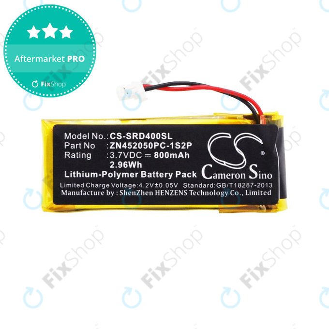 Akkumulátor Cardo Scala Rider G4, 800mAh, Li-Pol, 3.7V, ZN452050PC-1S2P, HQ