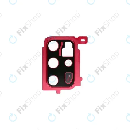 Samsung Galaxy S20 Plus G985F - Hatsó Kamera Lencse Keret (Aura Red) - GH98-45004G Genuine Service Pack