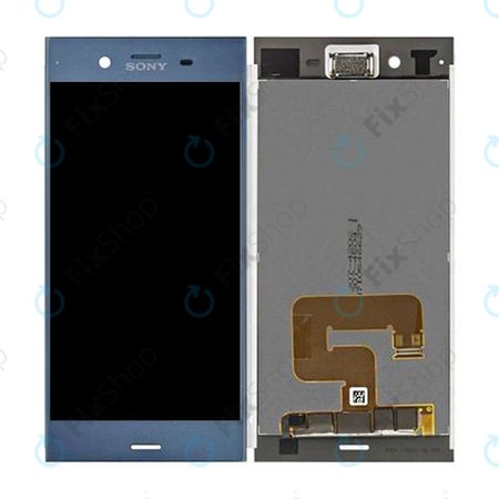 Sony Xperia XZ1 G8341 - LCD Kijelző + Érintőüveg (Kék) - 1309-6838