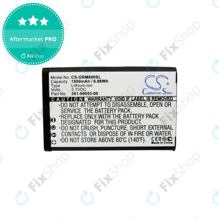 Akkumulátor Garmin Alpha 200, Montana 600t Camo, 1800mAh, Li-Ion, 3.7V, 361-00053-00, HQ