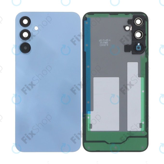 Samsung Galaxy A15, A15 5G A156B - Akkumulátor Fedőlap Komplett (Magical Blue)