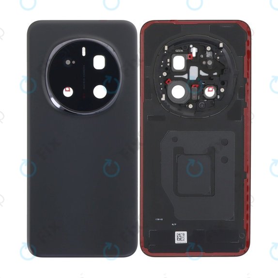 Honor Magic7 Pro - Akkumulátor Fedőlap Komplett (Black)