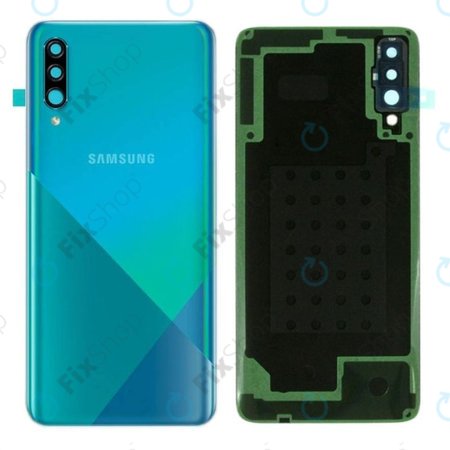 Samsung Galaxy A30s A307F - Akkumulátor Fedőlap (Prism Crush Green) - GH82-20805B Genuine Service Pack