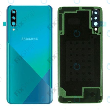 Samsung Galaxy A30s A307F - Akkumulátor Fedőlap (Prism Crush Green) - GH82-20805B Genuine Service Pack