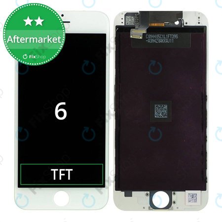 Apple iPhone 6 - LCD Kijelző + Érintőüveg + Keret (White) TFT