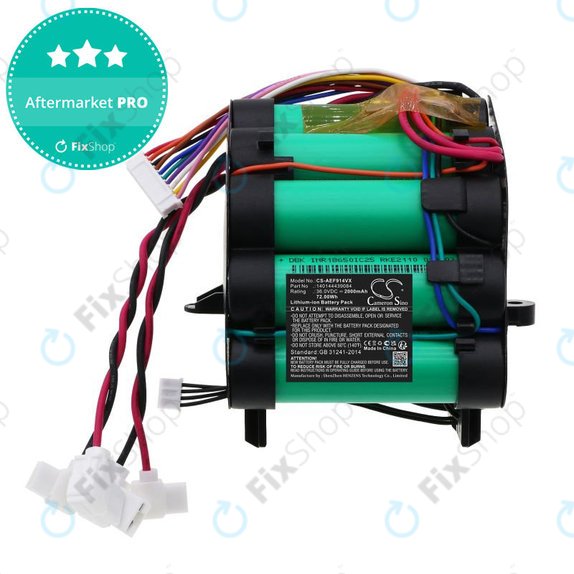 Akkumulátor AEG FX9, Pure F9, Electrolux FlexLift PF9, 2000mAh, Li-Ion, 36V, 140144439084, HQ