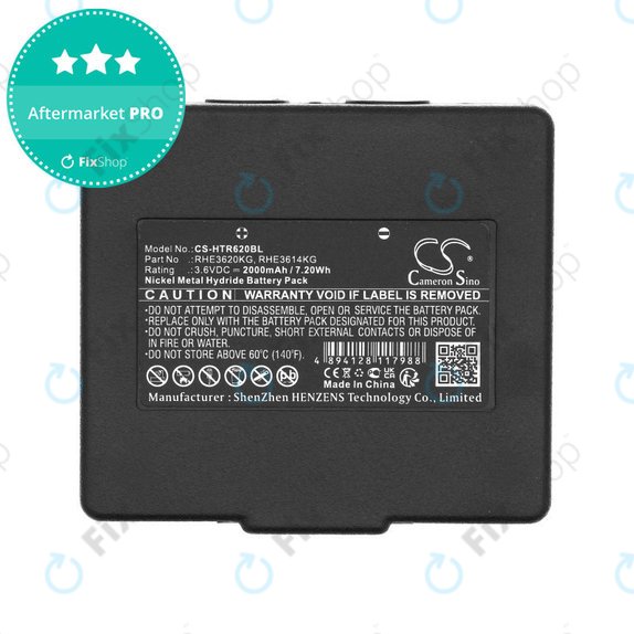 Akkumulátor Hetronic Abitron Mini, 2000mAh, Ni-MH, 3.6V, RHE3620KG, HQ