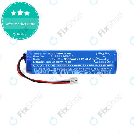 Akkumulátor Philips Avent SCD923P, SCD923/26, Avent SCD923, 3350mAh, Li-ion, 3.7V, 1S1PBL1865-2.6, HQ