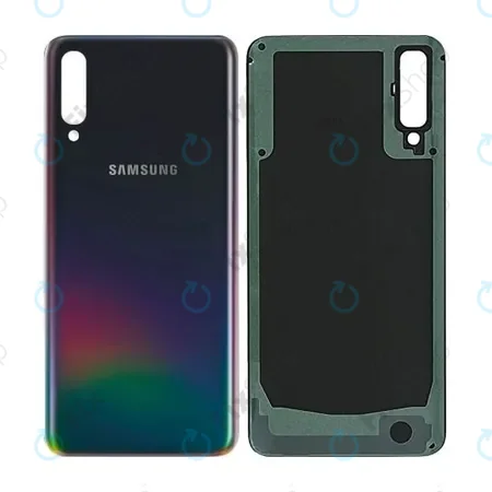 Samsung Galaxy A70 A705F - Akkumulátor Fedőlap (Black)