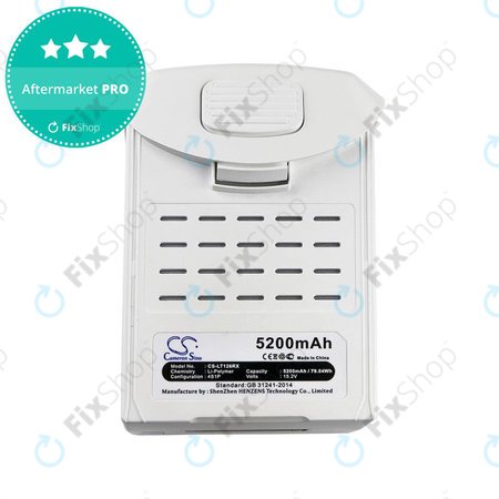 Akkumulátor DJI Phantom 4, 5200mAh, Li-Pol, 15.2V, HQ