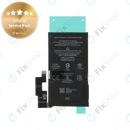 Google Pixel 7 Pro GP4BC GE2AE - Akkumulátor GMF5Z 5000mAh - G949-00304-01 Genuine Service Pack