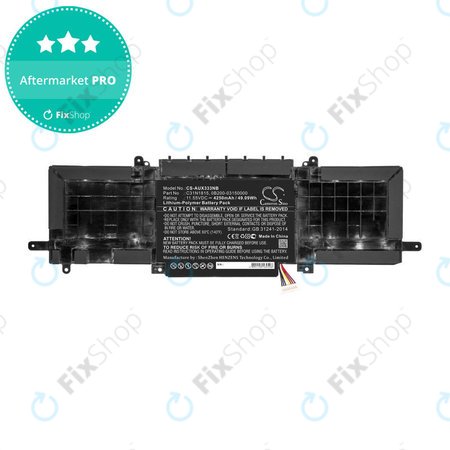 Akkumulátor Asus Zenbook UX333FN, Zenbook UX333FA, 4250mAh, Li-Pol, 11.55V, C31N1815, HQ
