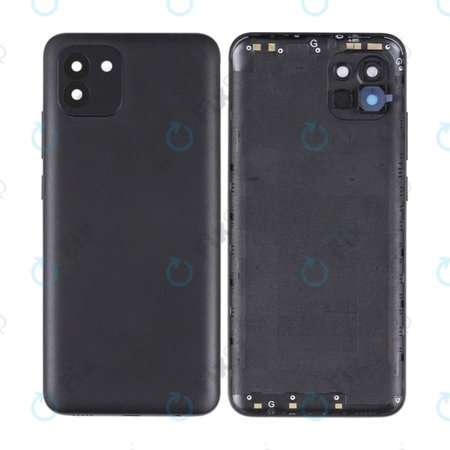 Samsung Galaxy A03 A035G - Akkumulátor Fedőlap (Black)
