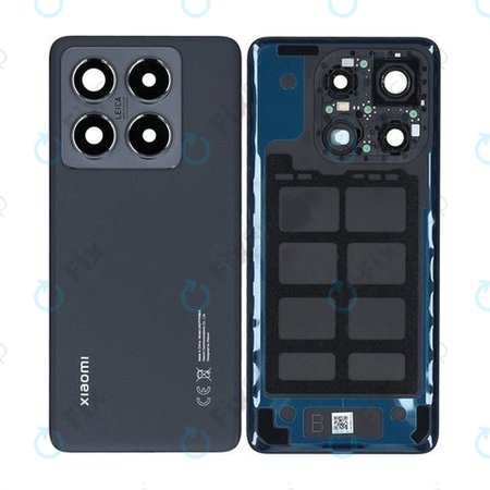 Xiaomi 14T Pro - Akkumulátor Fedőlap (Titan Black) - 56001800N1200 Genuine Service Pack
