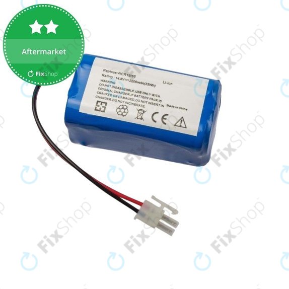 Ecovacs Deebot CEN-series, CR-series, N79-series, X500-series - Akkumulátor 4ICR19/65 Li-Ion 14.8V 2200mAh