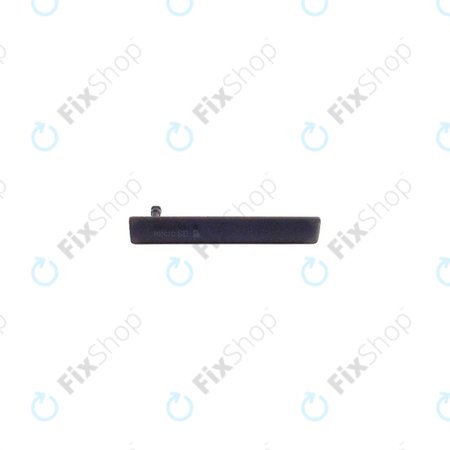 Sony Xperia Z3 Compact D5803 - Töltő Csatlakozó Fedőlap (Black)