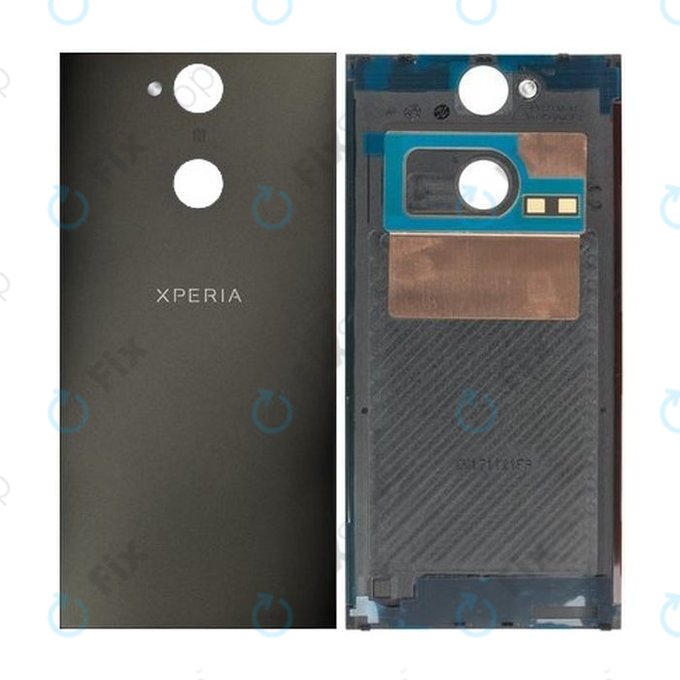 Sony Xperia XA2 H4113 - Akkumulátor Fedőlap (Fekete) - 78PC0300020