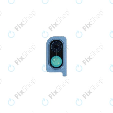 Samsung Galaxy A20 A205F - Hatsó Kamera Lencse Keret (Deep Blue)
