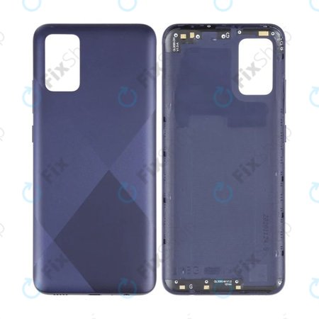 Samsung Galaxy A02s A026F - Akkumulátor Fedőlap (Blue)