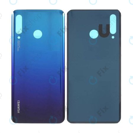 Huawei P30 Lite - Akkumulátor Fedőlap (Peacock Blue)