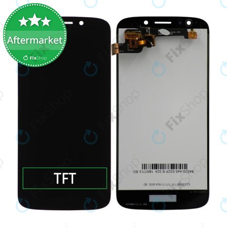 Motorola Moto E5 Play - LCD Kijelző + Érintőüveg (Black) TFT