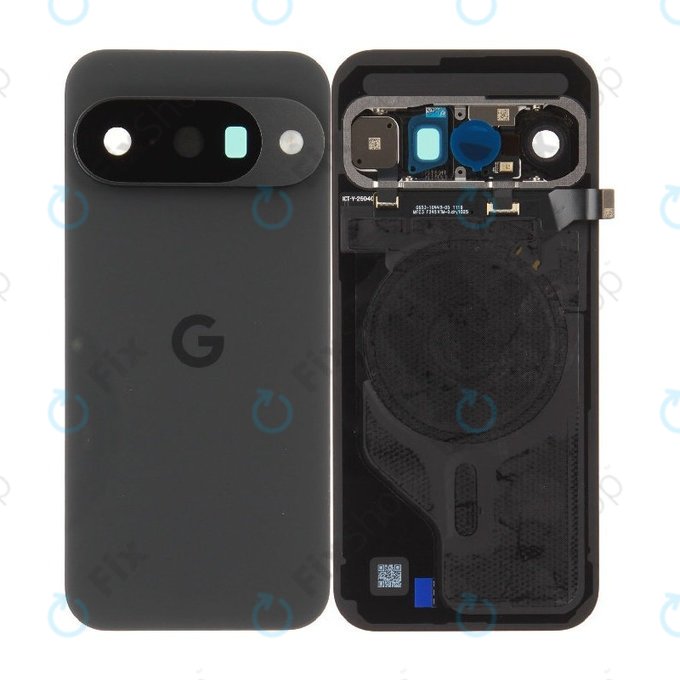 Akkumulátor fedél Google Pixel 10, Obsidian, G949-01461-00, Genuine Service Pack