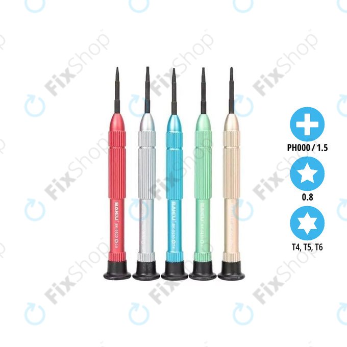 Baku BK-5530 - Csavarhúzó Készlet Laptopokhoz (5db)