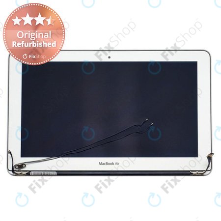 Apple MacBook Air 11" A1465 (Mid 2013 - Early 2015) - LCD Kijelző + Előlapi Üveg + Fedőlap Original Refurbished