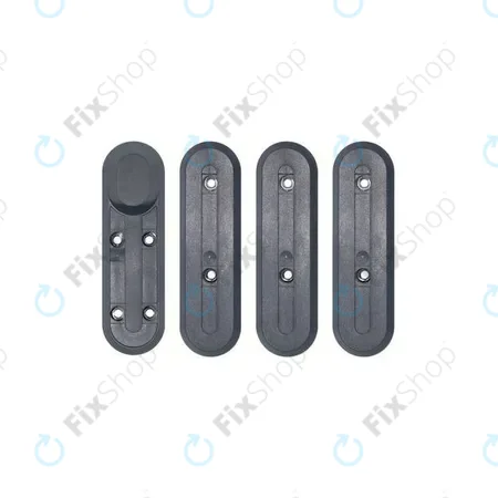 Xiaomi Mi Electric Scooter 1S, 2 M365, Essential, Pro, Pro 2 - Díszítő Első és Hátsó Villa Borítás (Black)