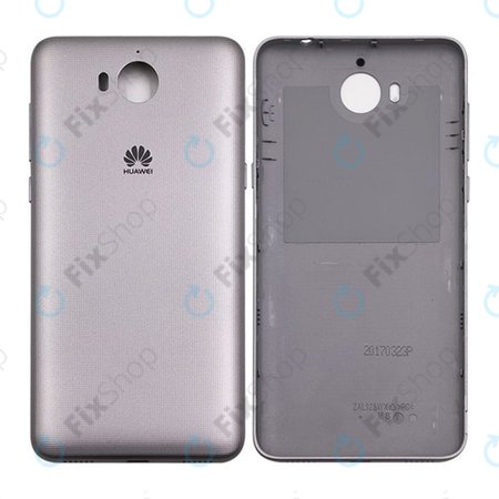 Huawei Y6 (2017) MYA-L03 - Akkumulátor Fedőlap (Black)