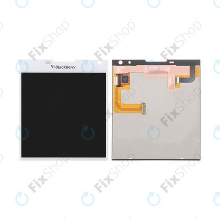 Blackberry Passport - LCD Kijelző + Érintőüveg (White) TFT