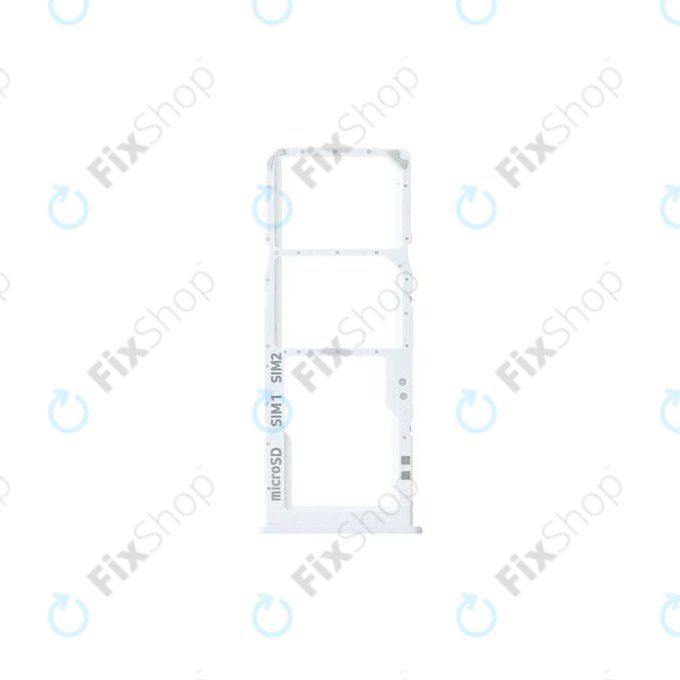 Samsung Galaxy A30s A307F - SIM + SD Adapter (Prism Crush White) - GH98-44769D Genuine Service Pack