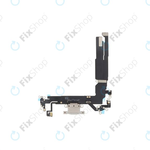 Apple iPhone 16 - Töltő Csatlakozó + Flex Kábel (White)