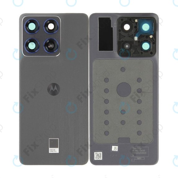 Akkumulátor fedél Motorola Edge 70, Gadget Grey, 5D68C31545, Genuine Service Pack