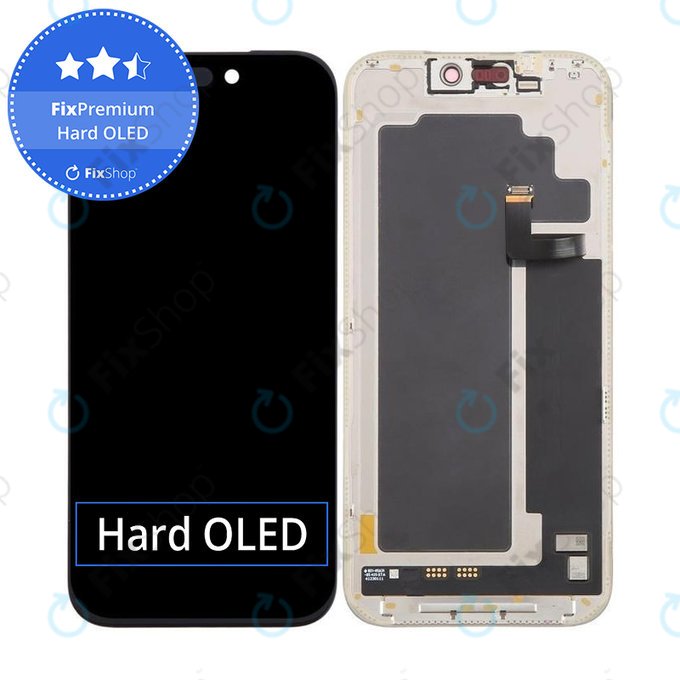 Apple iPhone 17 Pro Max - LCD Kijelző + Érintőüveg + Keret Hard OLED FixPremium