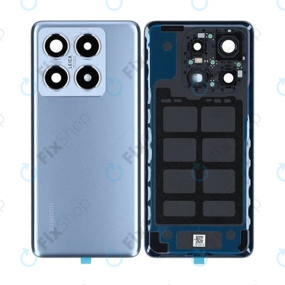Xiaomi 14T Pro - Akkumulátor Fedőlap (Titan Blue) - 56002000N1200 Genuine Service Pack